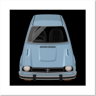 Civic 1st gen 1974-1975 - Light Blue Posters and Art
